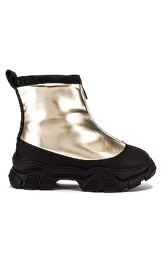 Goldbergh Stark Short Boot in Gold from Revolve.com | Revolve Clothing (Global)