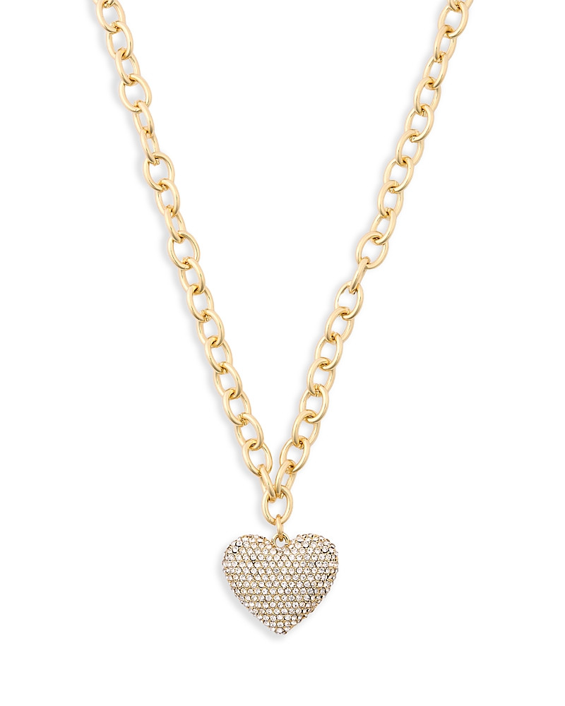 Baublebar Mille Pave Heart Pendant Necklace, 20-23 | Bloomingdale's (US)