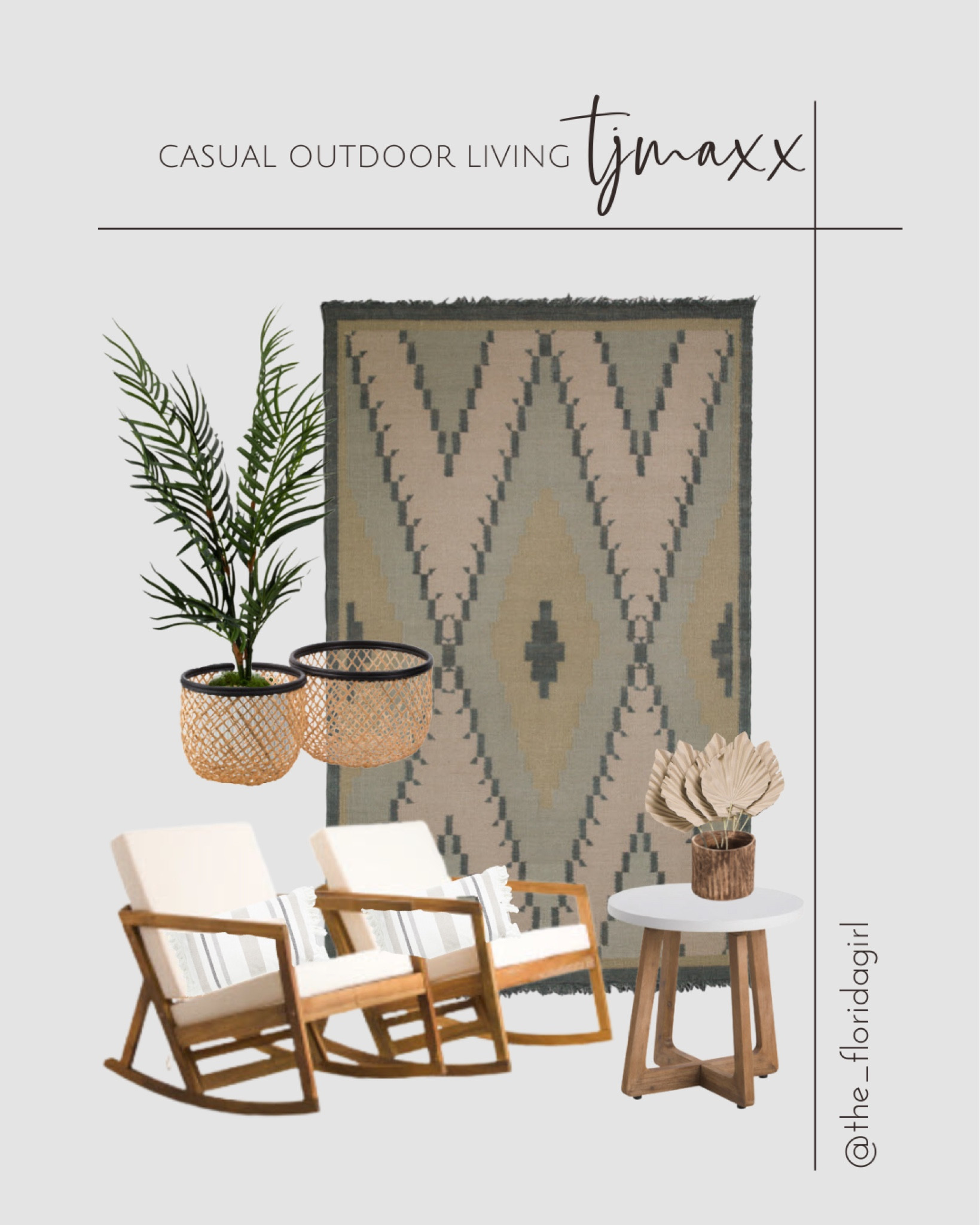 Outdoor decor Tjmaxx #outdoor #tjmaxx #outdoordecor #patio #patiodecor #neutralhome #moderndecor #modernhome #patiofinds #outdoorfinds #outdoorchairs #outdoorrug #planter #basket #fauxplant #homefinds #homedecor #woven #wovenchairs

#LTKhome #LTKsalealert #LTKFind