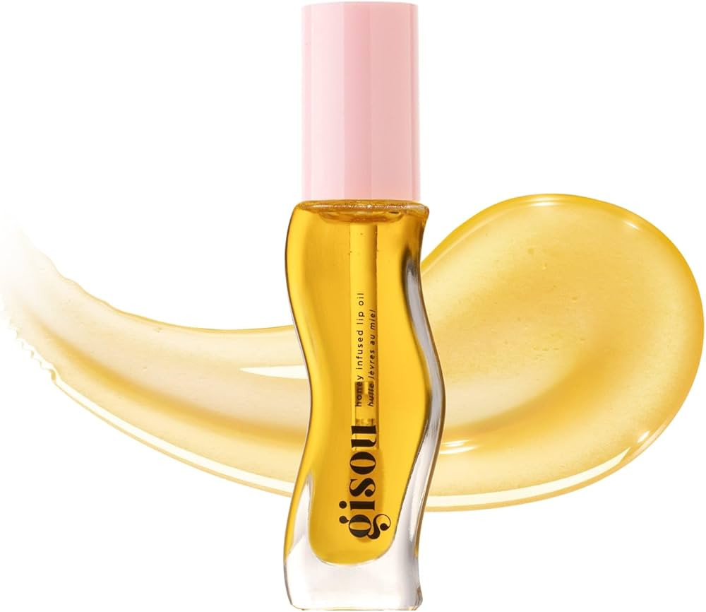 Gisou Honey Infused Hydrating Lip Oil, Nourishing Lip Moisturizer for Dry Lips, High Shine, Smoot... | Amazon (US)