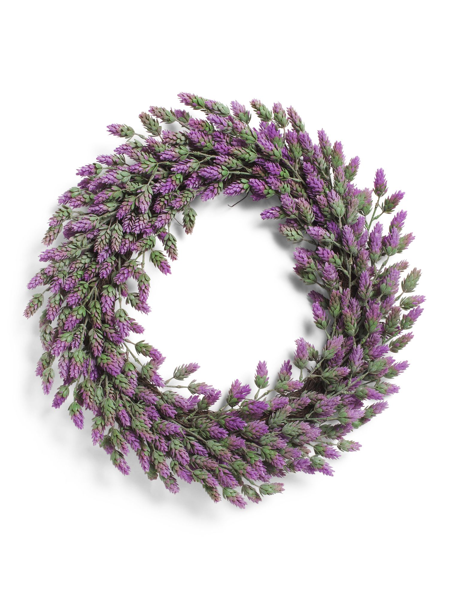 22in Lavender Wreath | TJ Maxx