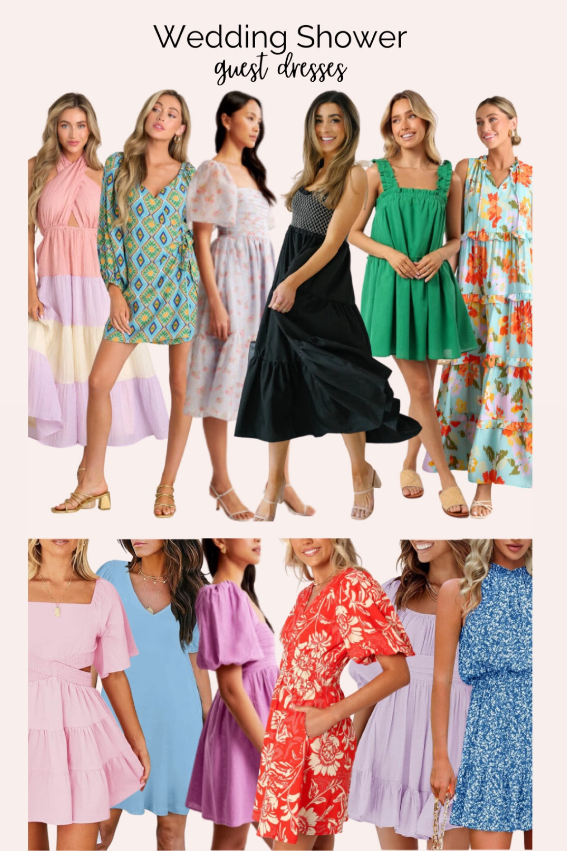 Wedding shower guest dress. Shower guest outfit. Bridal shower dress. wedding shower dress. summer dresses. Amazon dresses  

#LTKFindsUnder50 #LTKSeasonal #LTKFindsUnder100