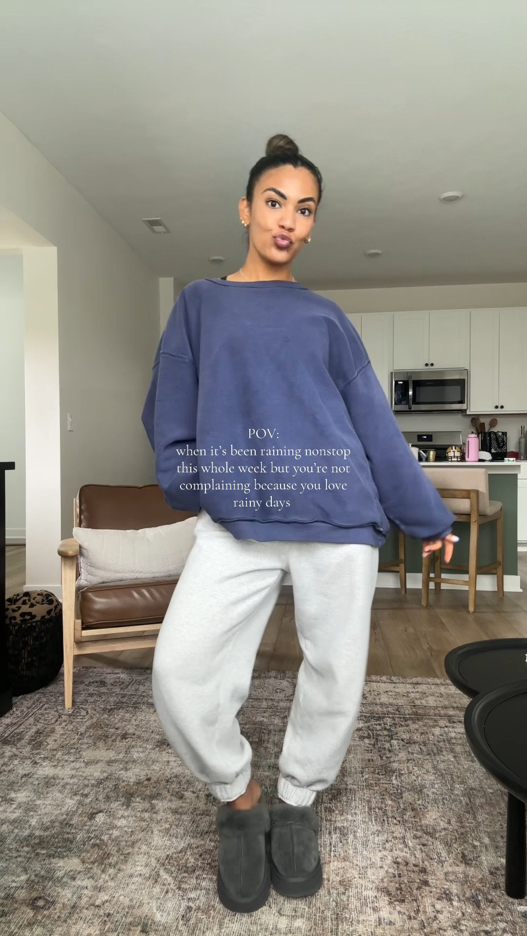 rainy day outfit 