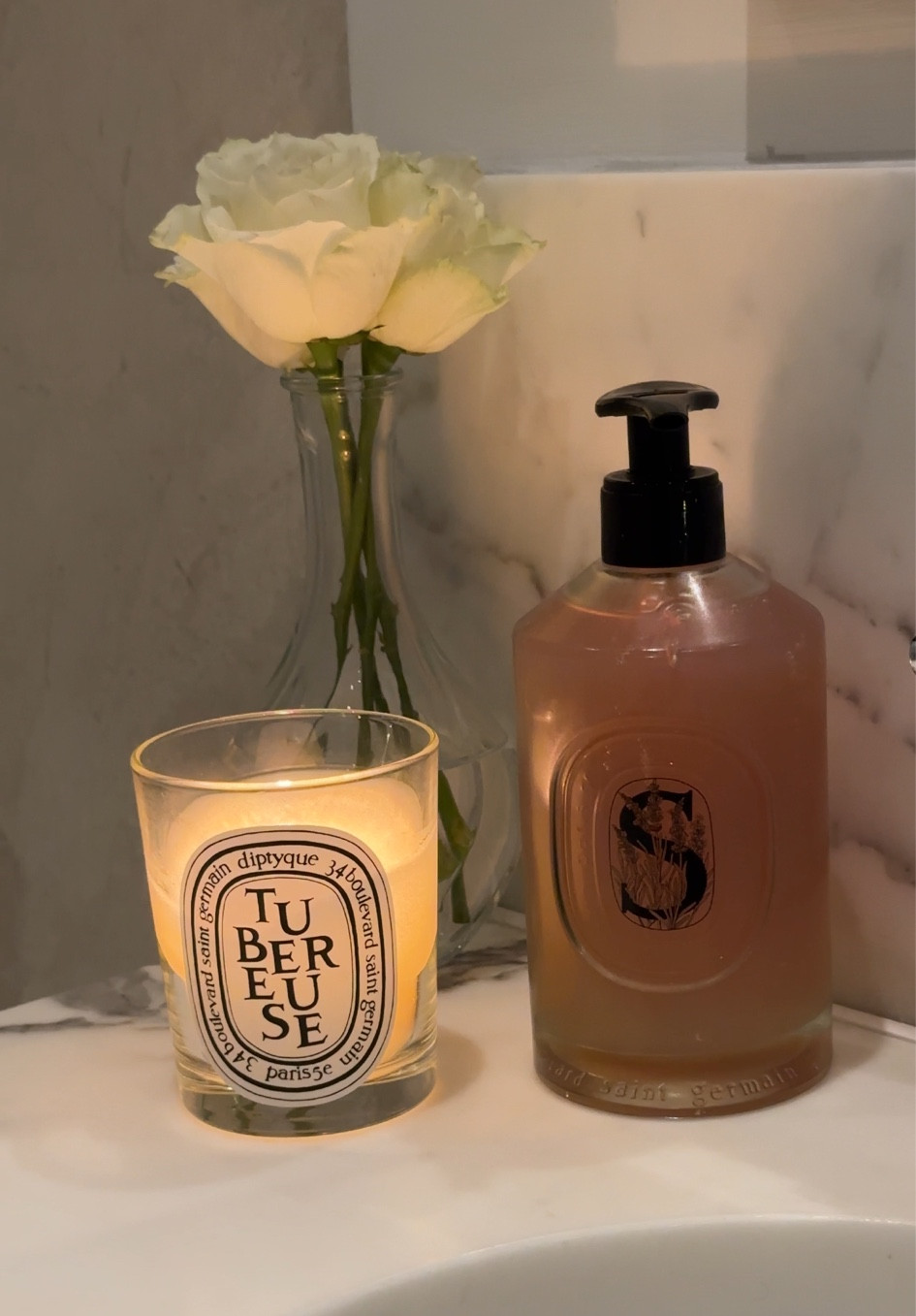 I love this soap for my bathroom! It comes in a glass bottle so you can continue to refill it when you run out. #homedecor #homeaesthetic #luxuryaesthetic #bodycare #homedexir

#LTKbeauty