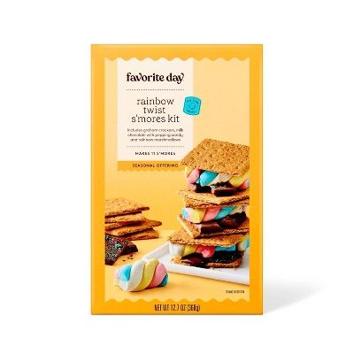 Rainbow Twist S'mores Kit - 12.7oz - Favorite Day™ | Target