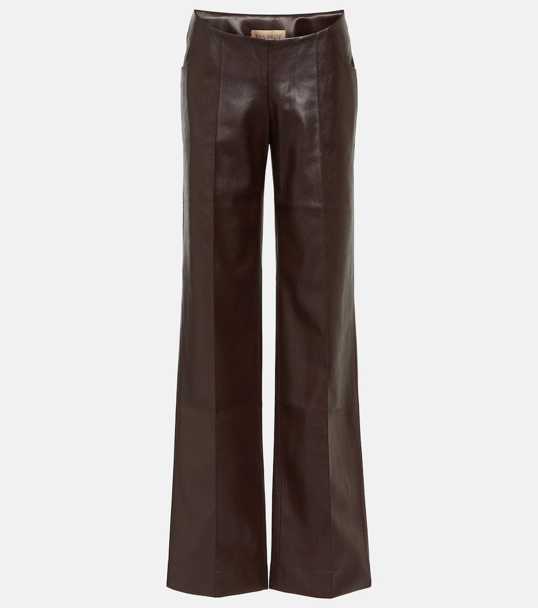 Faux leather wide-leg pants | Mytheresa (US/CA)