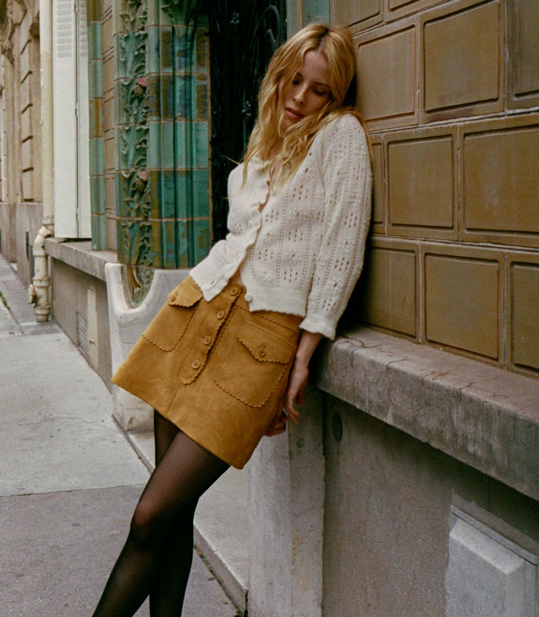 Claudie Cardigan - Ivory | DÔEN | DOEN