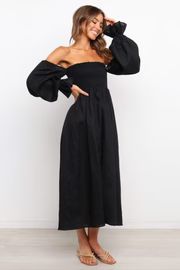 Gabriella Dress - Black | Petal & Pup (US)
