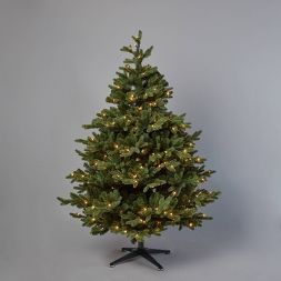 5.5&#39; Pre-lit Full Teardrop Balsam Fir Artificial Christmas Tree Clear Lights - Wondershop&#84... | Target