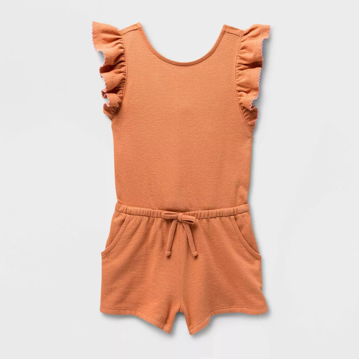 Toddler Girls' Solid Romper - Cat & Jack™ Lilac Purple 2T | Target