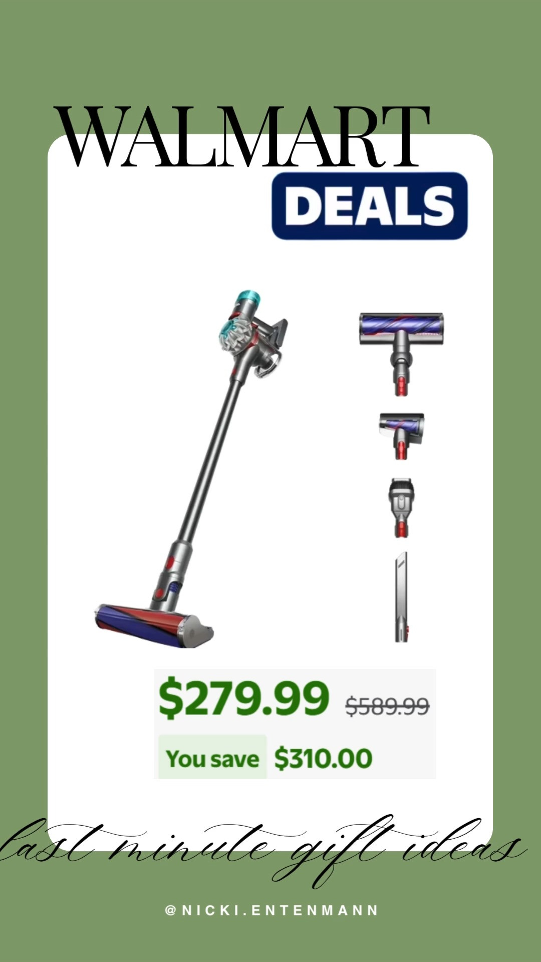 Dyson V8 Absolute Cordless Vacuum makes last minute gifting powerful and practical, blending sleek design with everyday ease. A smart choice for holiday surprises. #Dyson #CordlessVacuum #V8Absolute #GiftIdeas #HolidayGifts #HomeEssentials #SmartLiving #ShoppingInspo #LifestyleInspo #FestiveVibes																		 

 #LTKGiftGuide #LTKHome #LTKSaleAlert