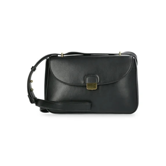 Hero image 0 of Time and Tru Women's Seraphina Crossbody, Black, 0 of 5 | Walmart (US)