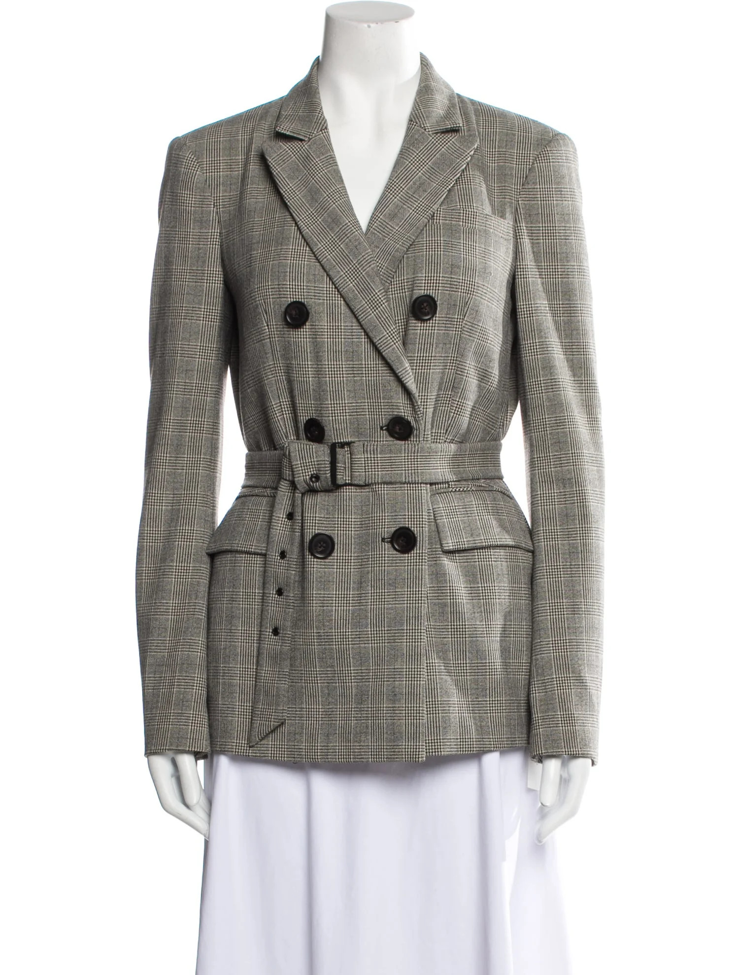 Plaid Print Blazer | The RealReal