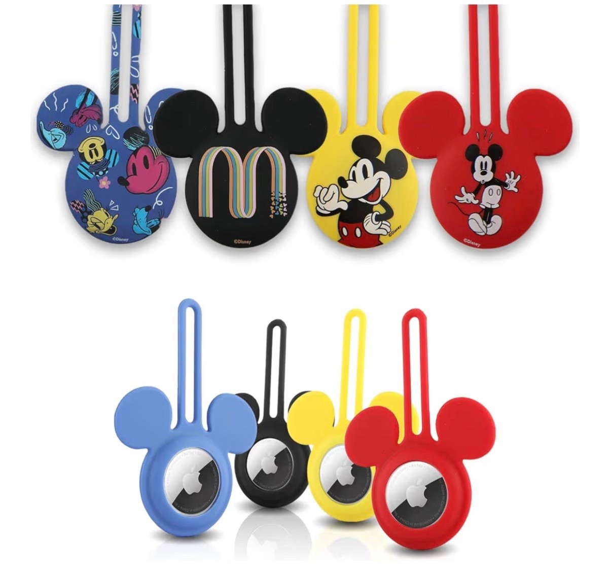Disney Mickey Mouse Ears 4-Pack Silicone Airtag Holder Case- 4 Airtag Keychain Holder Included- Disneyland Accessory for Backpack/Keys/Pet - Keychain Accessories for Apple Airtag- Airtag Case 4 Pack

Disney accessories 

#LTKTravel #LTKKids #LTKFestival