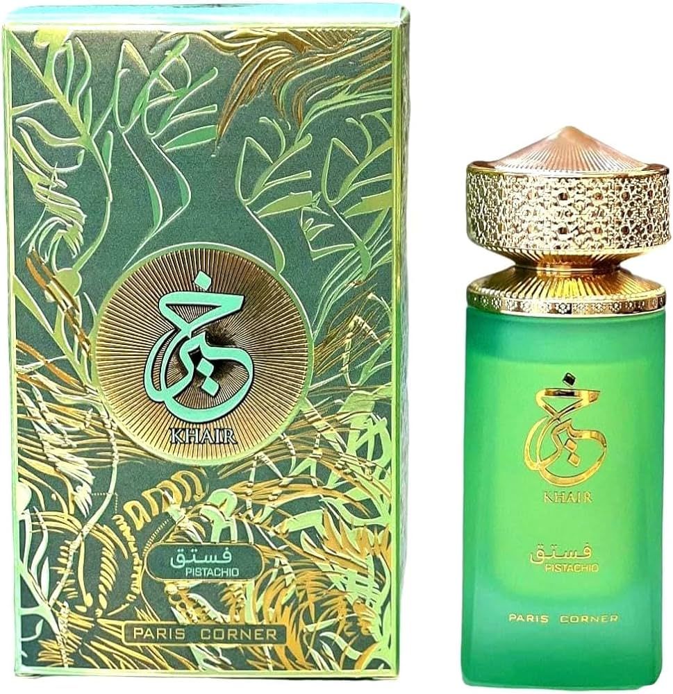 Paris Corner Pistachio Khair Unisex Perfume 3.5 Fl Oz Edp for Men and Women | Amazon (US)