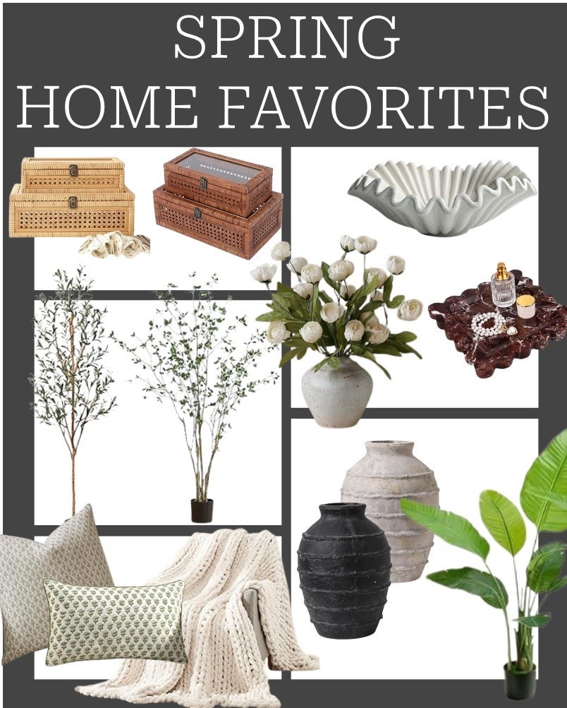 LUXE for LESS 🪴 Spring Home Decor!

budget-friendly decorative spring items that look high-end 🤗


.
.
Spring Living Room Refresh 🪴
spring home refresh
spring decorative accents 
modern style home
designer-inspired decor at affordable prices!
ceramic vases & bowls 
scalloped edge details
marble trays 
woven rattan boxes
artificial olive trees
real touch faux peonies 
#springhomedecor #springrefresh 

#LTKSeasonal #LTKSaleAlert #LTKHome