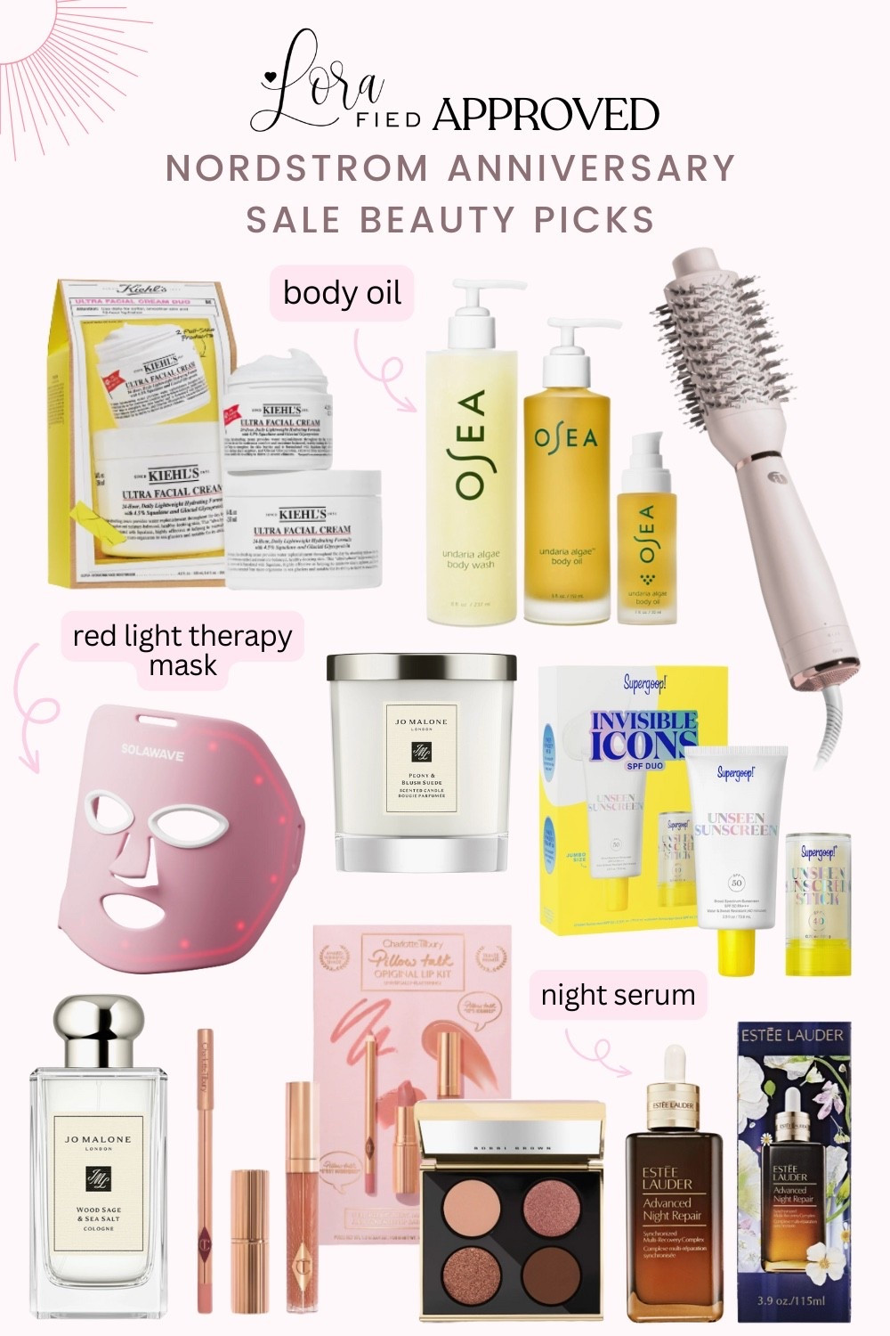 LORAfied Approved - Nordstrom Anniversary Sale beauty finds! 💖

NSale, Nordstrom anniversary sale, beauty on sale, red light therapy, beauty favorites, makeup on sale, sale alert, trending now 

#LTKSaleAlert #LTKFindsUnder100 #LTKBeauty