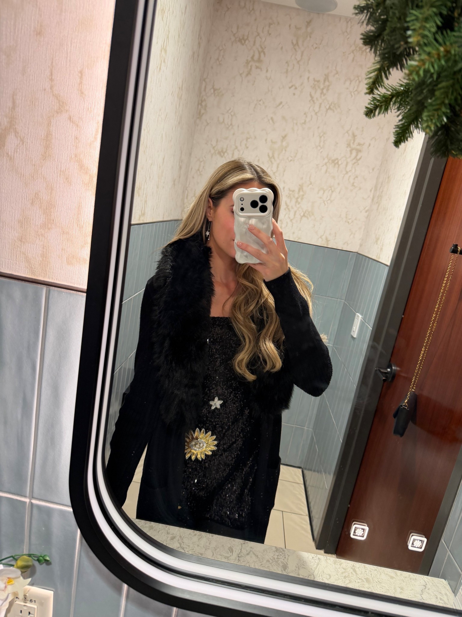 Sparkling dresses are my favorite 