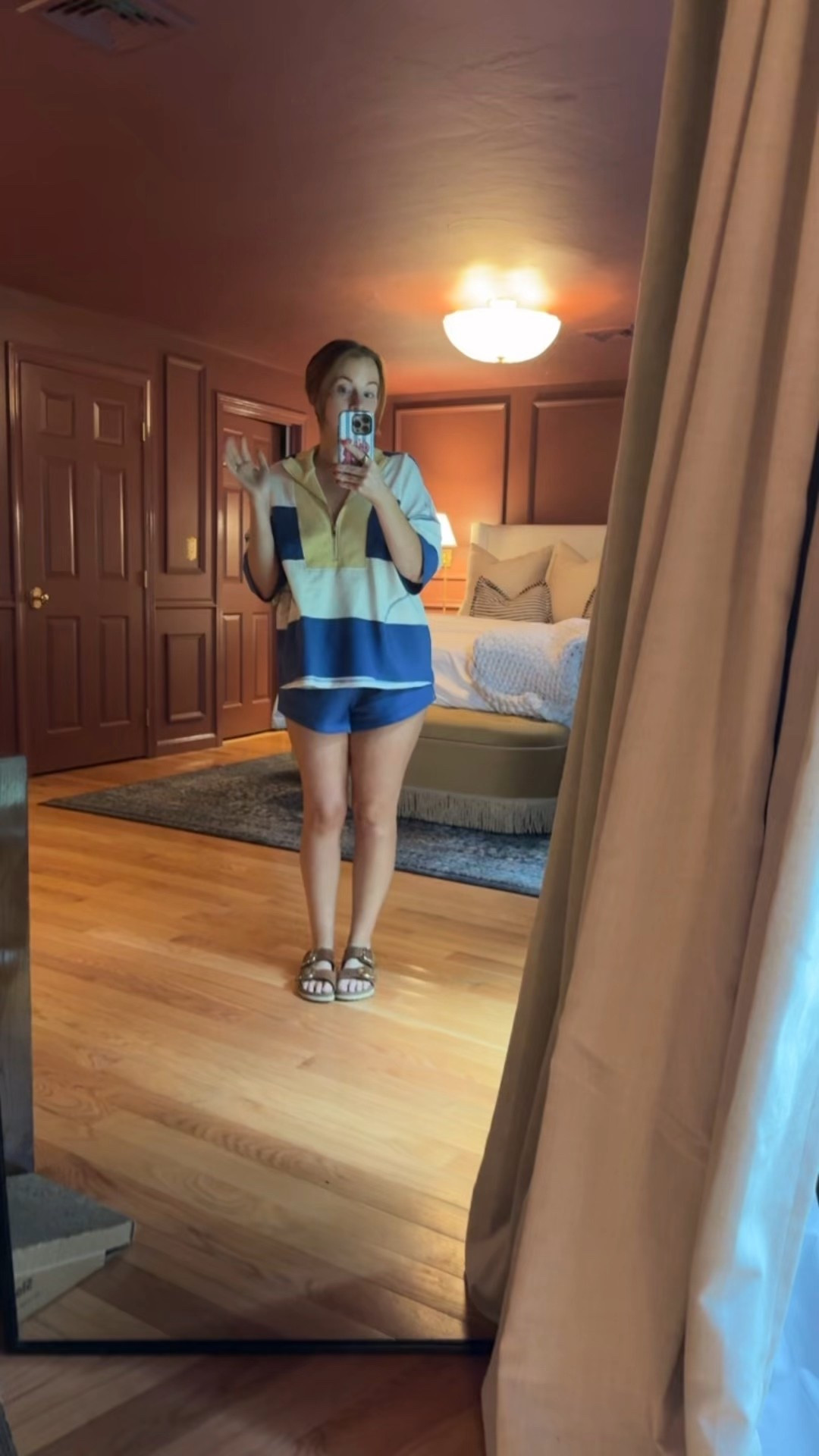 The perfect blue and butter yellow striped set for summer 

#LTKStyleTip #LTKSeasonal #LTKFindsUnder50