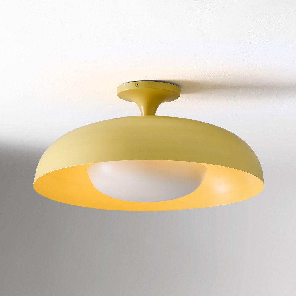 Polly Modern Metal Flush Mount (18") | West Elm (US)