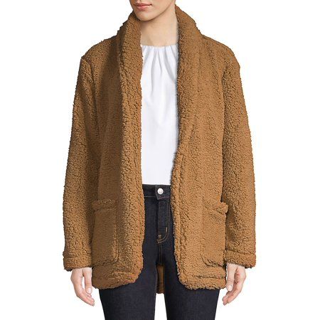 Faux Fur Cozy Jacket | Walmart (US)