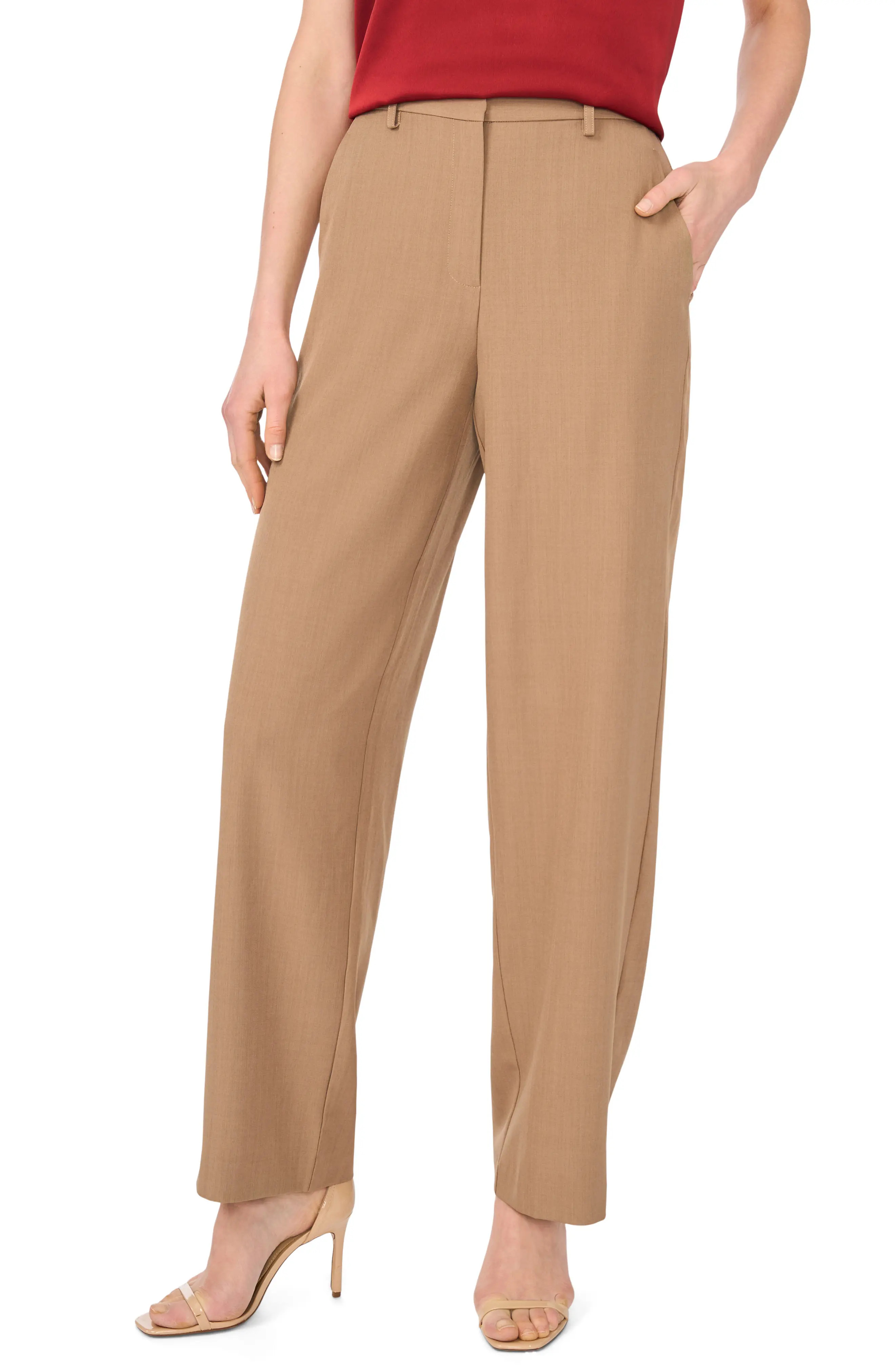 Flat Front Pants (Women) | Nordstrom | Nordstrom