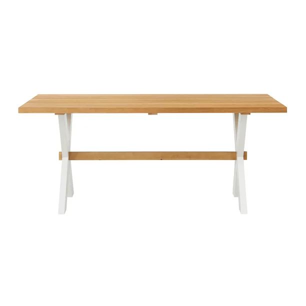 Alaterre Furniture Chelsea 72 in. Dining Table, Natural - Walmart.com | Walmart (US)