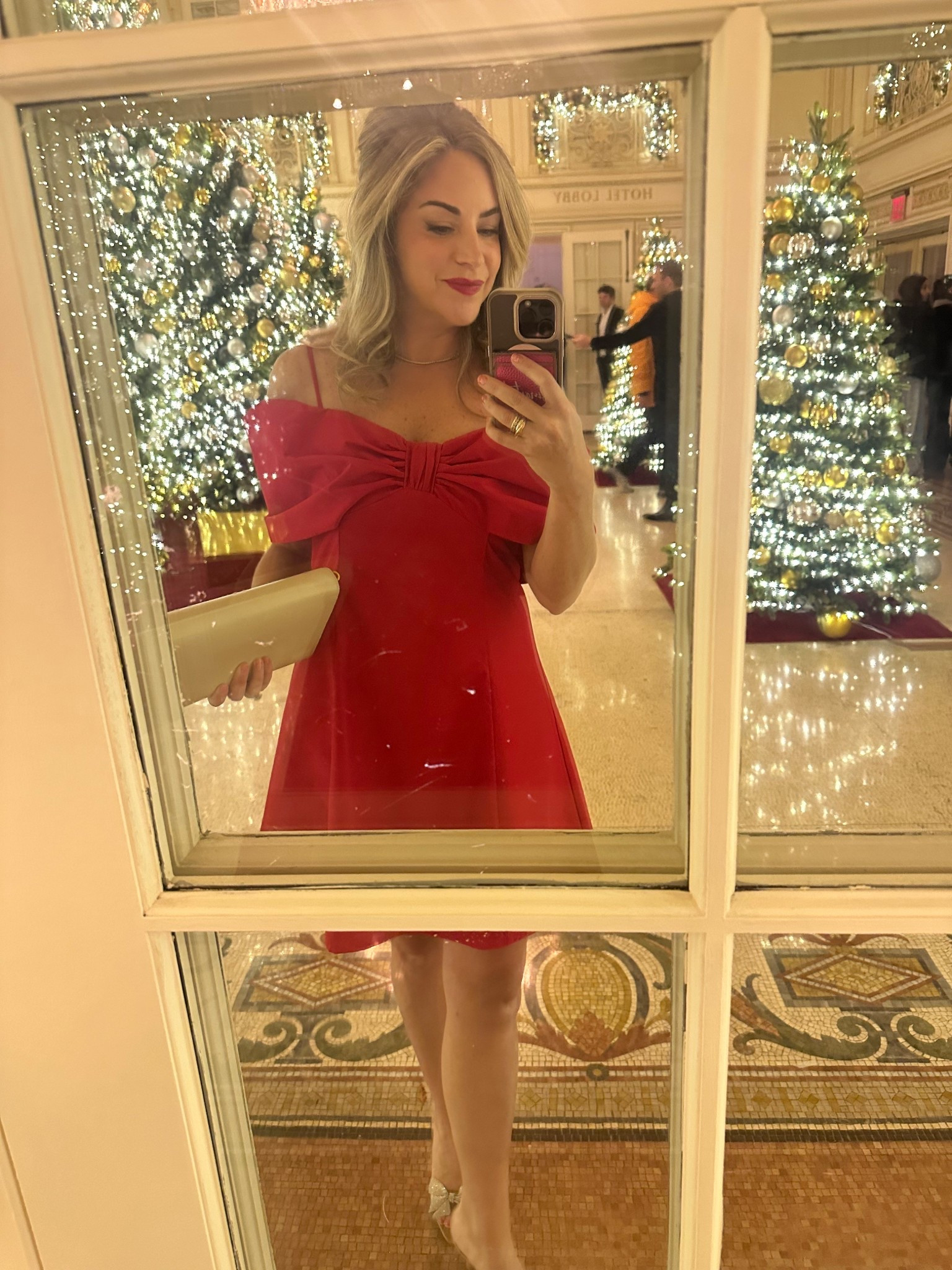 The perfect holiday party does exist! This red bow number from Tuckernuck is so comfy and festive ! 

#LTKHoliday