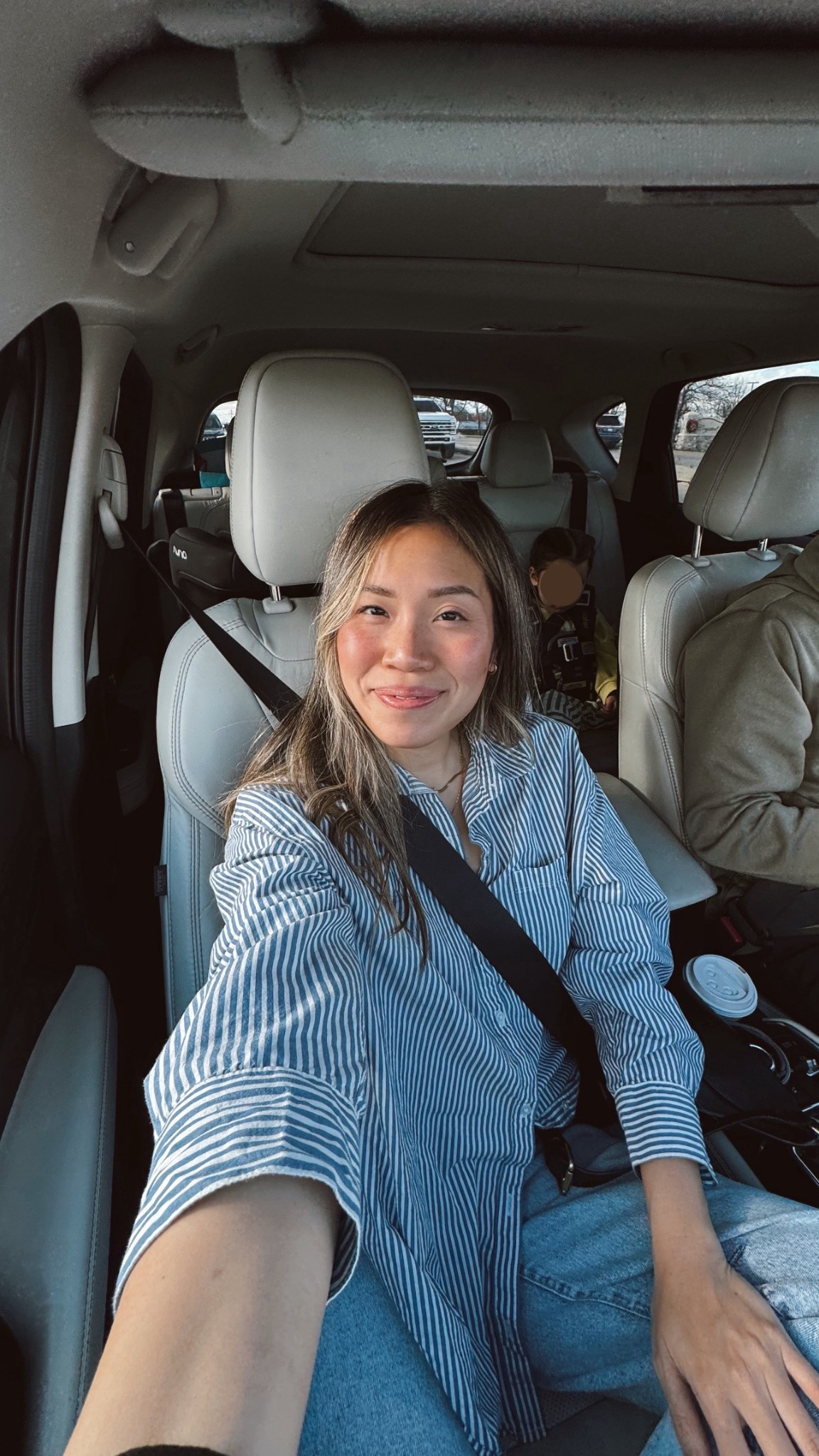 Comfy mom outfit of the day. Casual but dressy. Showing the kids around my hometown in the Midwest!

Shirt in M pant in 4. I’m 5’3” 117lb for reference. #errands #momootd #momsover30 #casual #ootd #fallfashion #winter #momlife

#LTKmomlife #LTKPetite #LTKootd