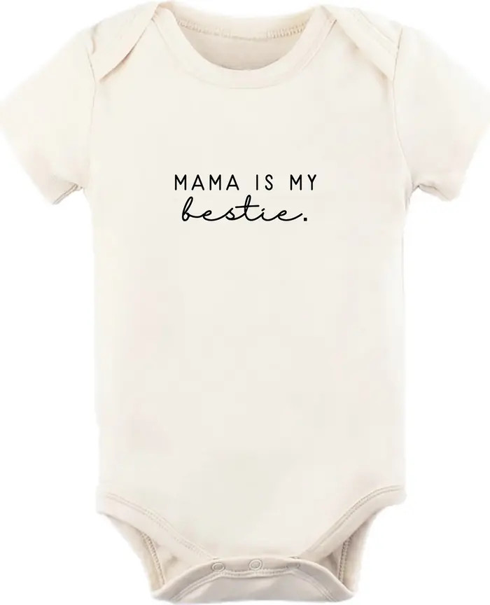 Mama is my Bestie Organic Cotton Bodysuit | Nordstrom