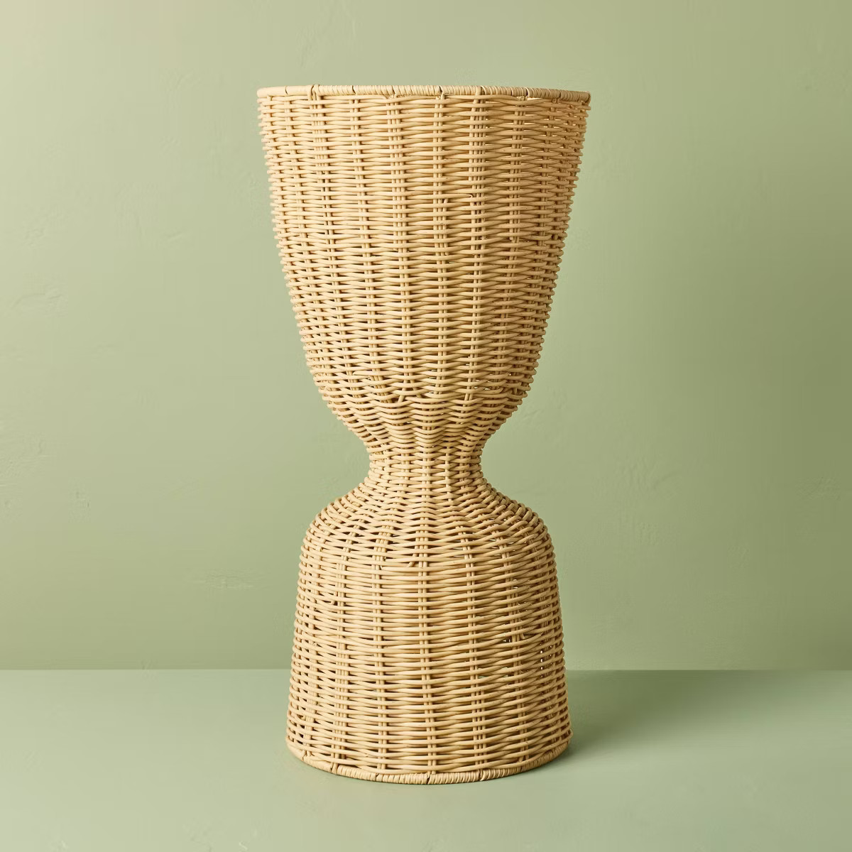 Rattan Reversible Outdoor Planter Basket - Hearth & Hand™ with Magnolia | Target