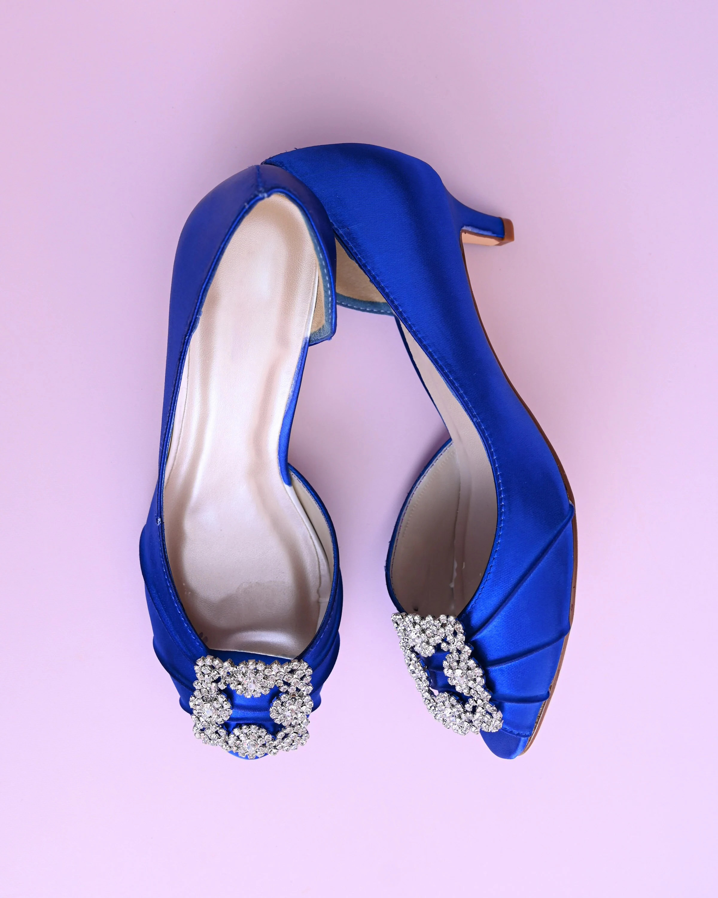 Simple Bridal Heels, Royal Blue Bridal Shoes, Blue Wedding Shoes, Blue Wedding Heels, Something Blue Wedding Shoes, Custom Wedding Shoe | Etsy (Global)