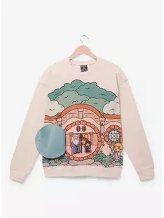 The Lord of The Rings Frodo's House Moving Door Sweatshirt - BoxLunch Exclusive | BoxLunch