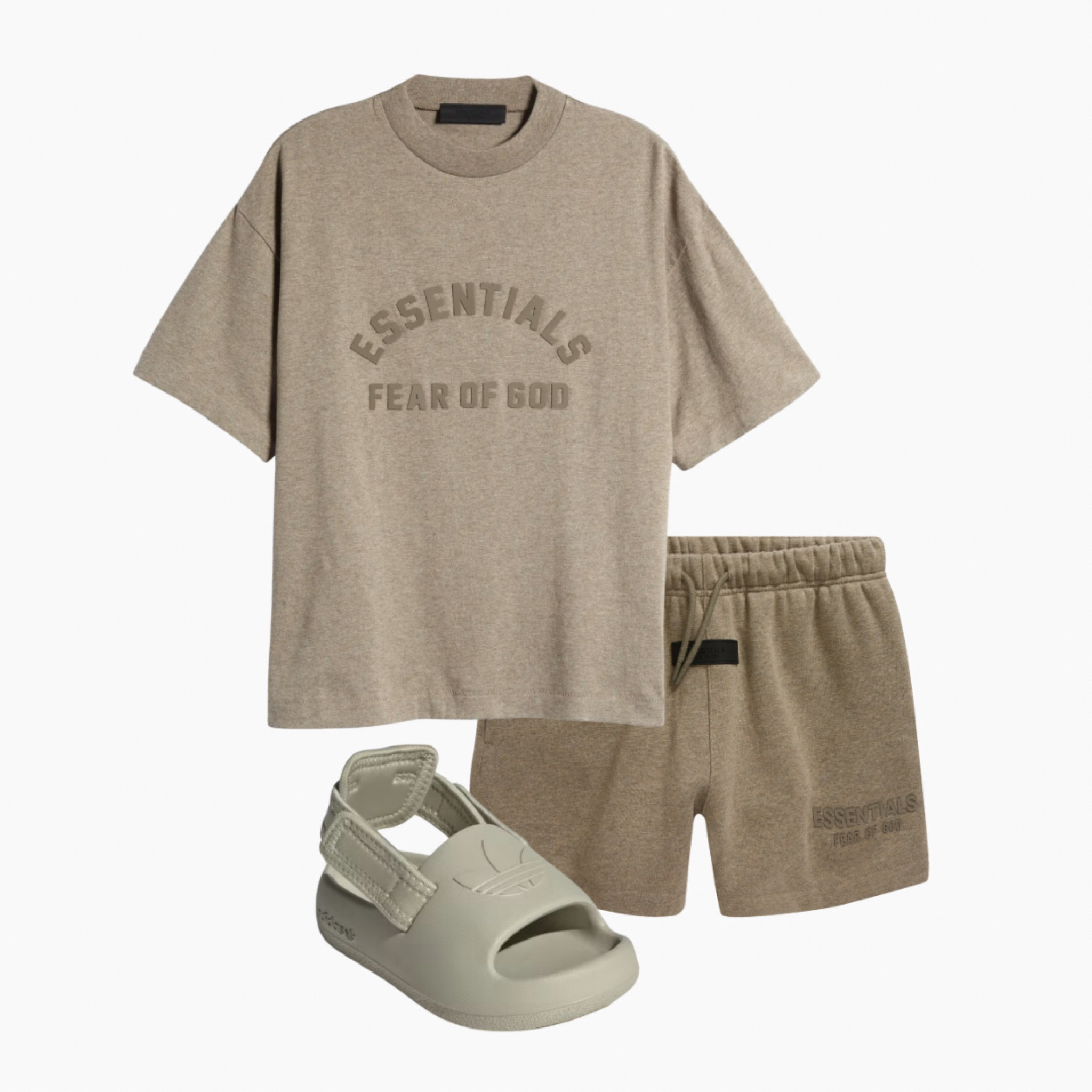 ESSENTIALS fear of god キッズ セットアップ 90〜100 ESSENTIALS エッセンシャルズ Kids フーディー セットアップ
