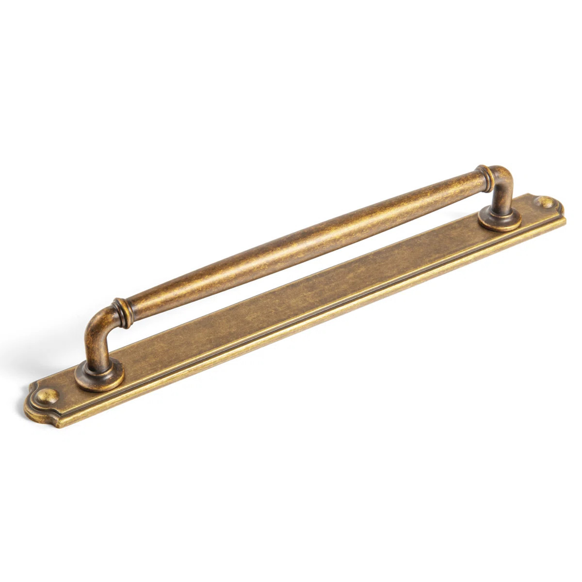 American Classic Antique Bar Pull With Backplate(Cban) (Set of 2) | Wayfair North America