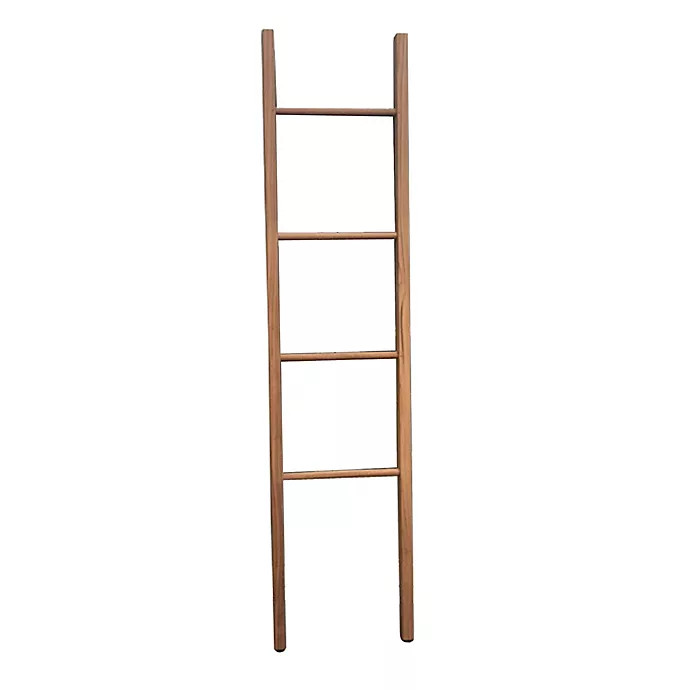 Haven™ Teak Ladder Towel Rack | Bed Bath & Beyond