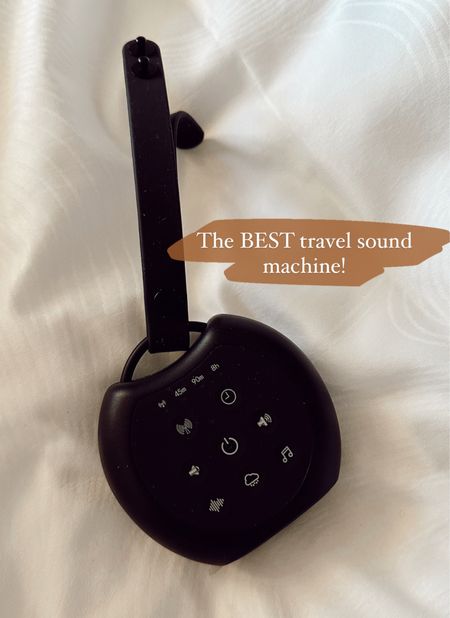 I have used many, this sound machine is hands down one of the best! Can strap to anything as well! 

Travel. Traveling. 

#LTKhome #LTKunder50 #LTKtravel