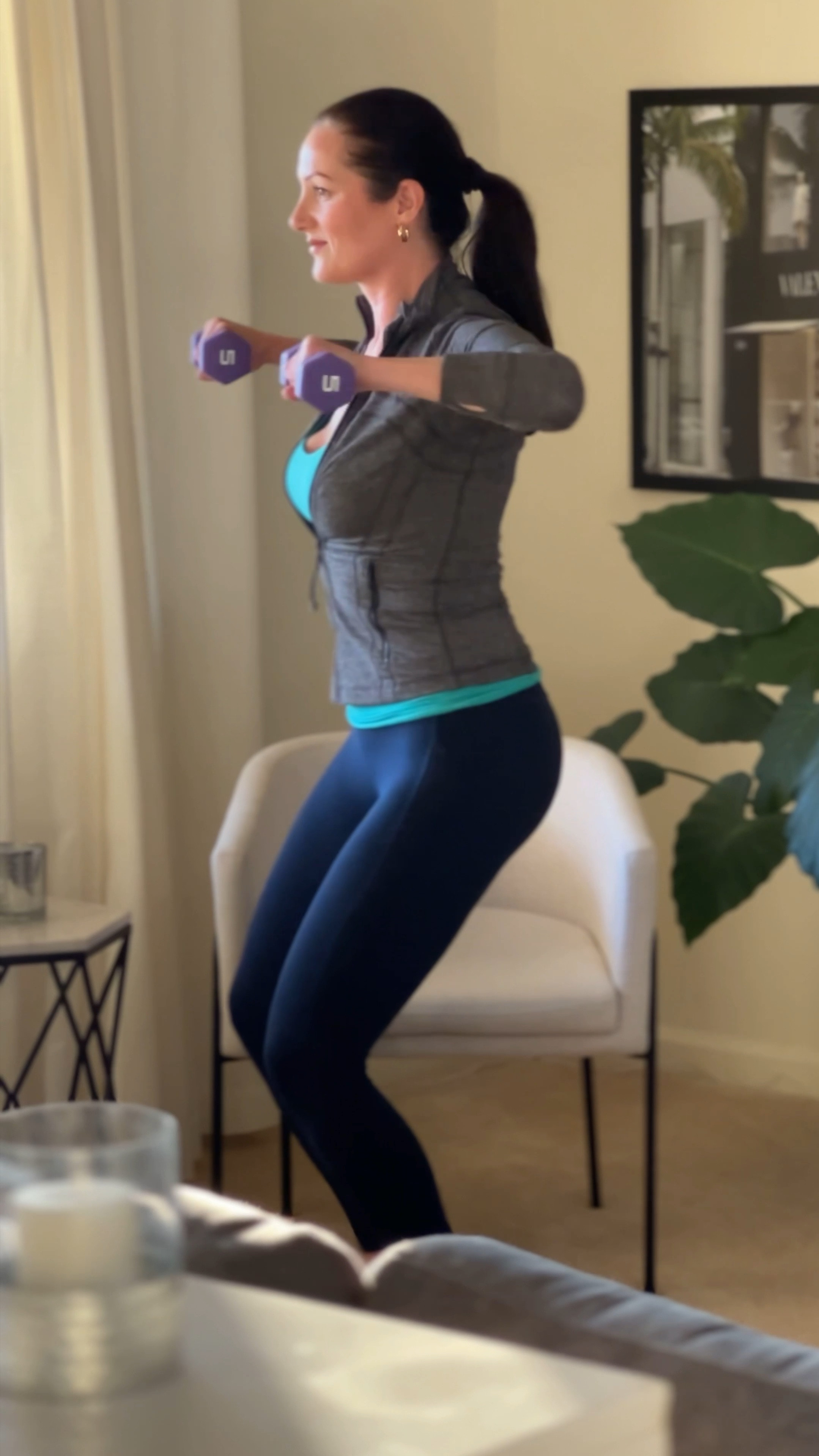 For quick arm workouts at-home, I love this 10 lb pair of dumbbells because they’re so compact to store, comfortable to hold, and easy to use for strength training exercises. #fitness #exercise #workout 

#LTKfitness #LTKfindsunder50 #LTKVideo