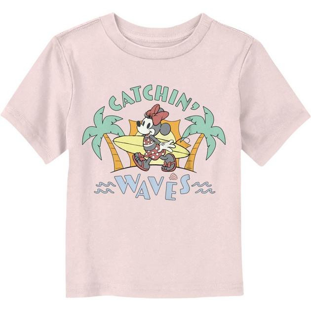 Disney Minnie Mouse Surf Catchin' Waves Toddler T-Shirt | BoxLunch | BoxLunch