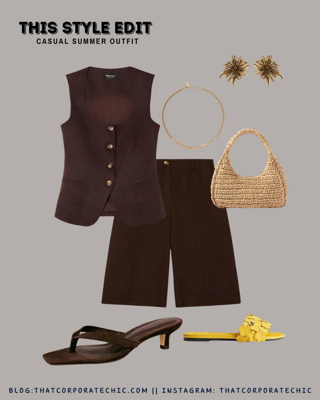Elevated Casual Summer Outfit Ideas - The linen set













casual summer outfits, elevated style, chic summer fashion, summer wardrobe inspiration, classy casual outfits, effortless dressing, minimalist fashion, quiet luxury style, summer capsule wardrobe, colourful summer style, thatcorporatechic

#LTKsummer #LTKstyletip #LTKbag