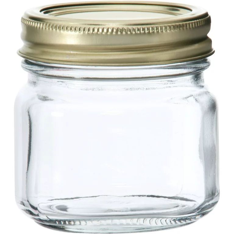 Anchor Hocking Half-pint (8oz) Glass Canning Jar Set, 12pk - Walmart.com | Walmart (US)