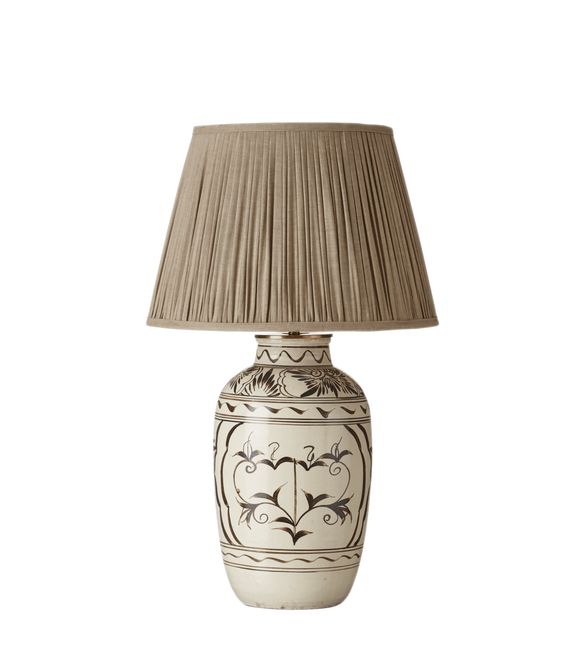 Tilda Table Lamp - Off White/Black | OKA US