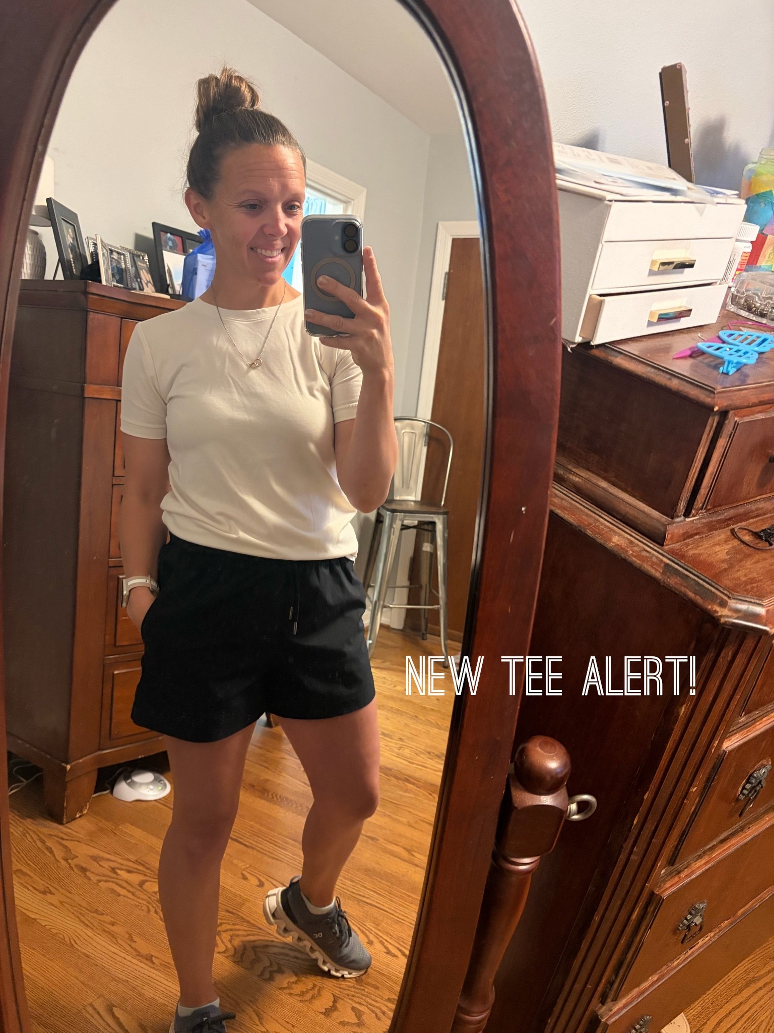 I am loving this shirt - it’s so soft, pricier designer quality, great fit, and I really like the hemline, too. I’m going to need to get some more colors. 

#LTKmomlife #LTKootd #athleisure #favetshirt #amazon #jockey #casualtshirt #casualtee #under20

#LTKU #LTKActive #LTKOver40