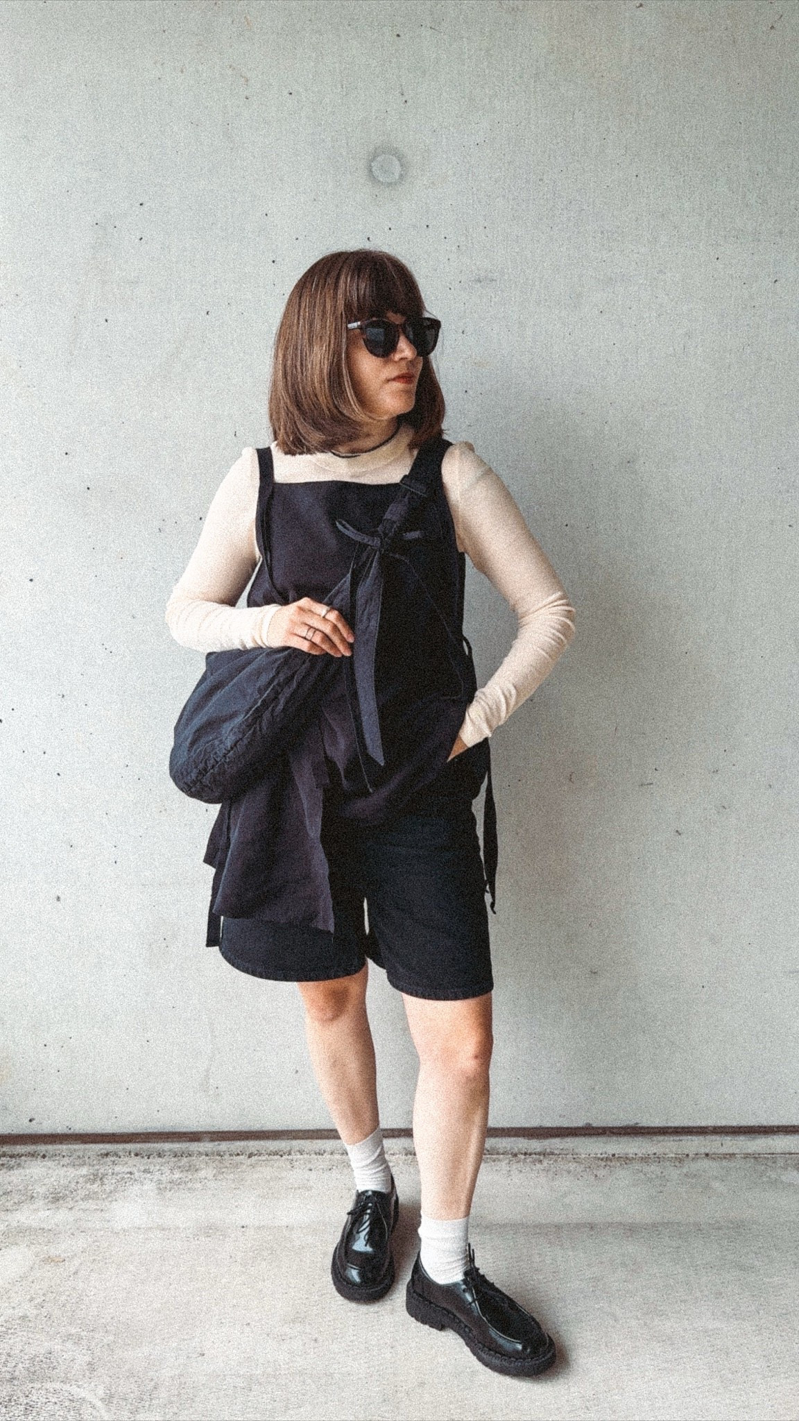 temperatures are slowly dropping down here from tomorrow, so looking forward to wear this fit again very soon! 🖤🤍

#LTKeurope #LTKsummer #LTKworkwear