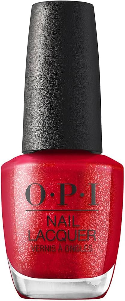 OPI Nail Lacquer Classic Nail Polish Colors | Red Shades | Crème, Shimmer, and Glitter Chip Resi... | Amazon (US)
