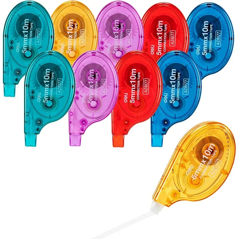 Deli Correction Tape, White Out Correction Tapes, Tape Eraser for Note Taking, Marking, Crafting,... | Walmart (US)