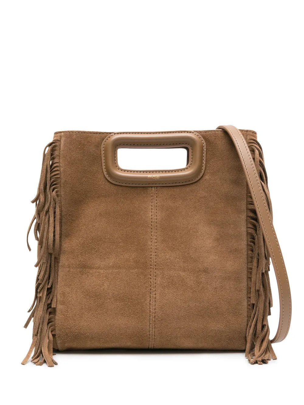 Maje Handtasche Mit Fransen | Braun | FARFETCH DE | Farfetch Global
