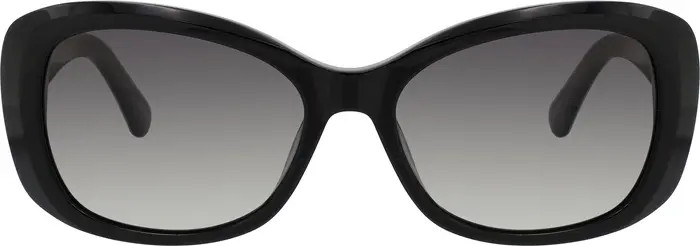 elowen 55mm polarized gradient rectangular sunglasses | Nordstrom