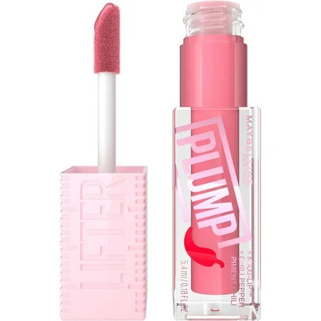 Maybelline Lifter Plump Lasting Lip Gloss Blush Blaze | Walmart (US)