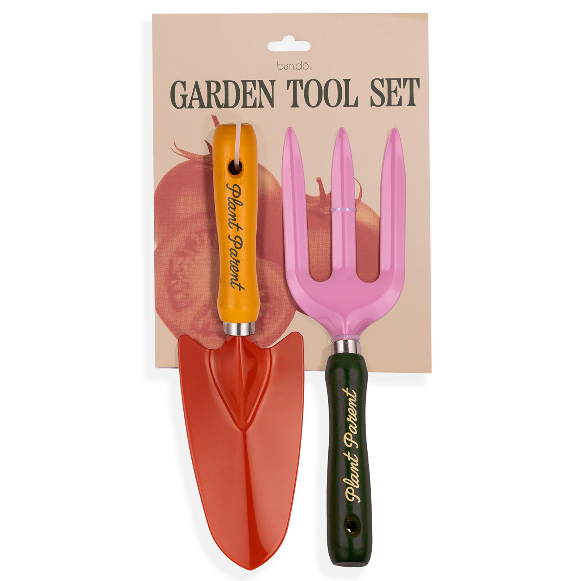 ban.do 2 Piece Gardening Hand Tools, Cute Garden Tool Set Includes Hand Rake and Trowel with Beec... | Amazon (US)